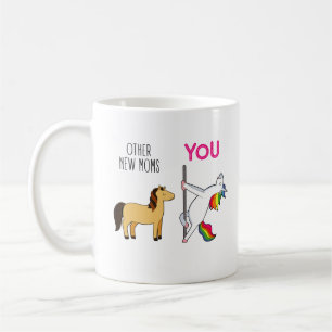 Funny Junge Mutter Unicorn Kaffeetasse