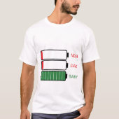 Funny Junge Mutter Vater Eltern Geschenk Baby auf  T-Shirt (Vorderseite)