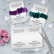 Funny Junggeselinnen-Abschied Scrunchie Holder Gef