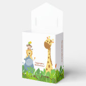 Funny Jungle Baby Animals Tent Fevor Box Geschenkschachtel (Geöffnet)