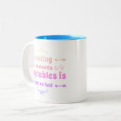 Funny Junting Coffee Tasse (Vorderseite Links)