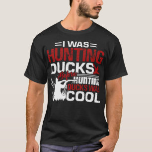 Funny Junting Duck Beagle golden Retriever T-Shirt