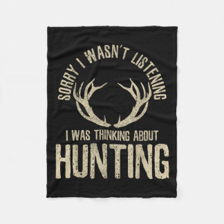 Funny Junting Quote Sprichwort Deer Venison Elk Hu Fleecedecke
