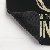 Funny Junting Quote Sprichwort Deer Venison Elk Hu Mousepad (Ecke)