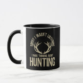 Funny Junting Quote Sprichwort Deer Venison Elk Hu Tasse (Links)