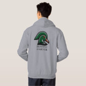 Funny Junting Sweshirt für Männer Hoodie (Schwarz voll)