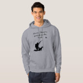 Funny Junting Sweshirt für Männer Hoodie (Vorne ganz)