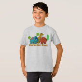 Funny Jurassic Furz T-Shirt (Vorne ganz)