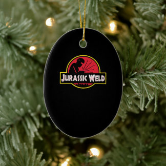 Funny Jurassic Weld Geschenke Keramik Ornament