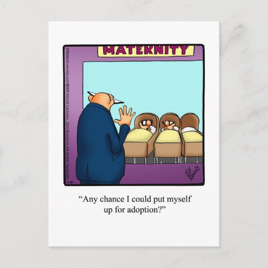 Funny just for laghs Postcard Postkarte (Vorderseite)