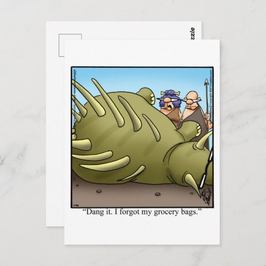 Funny just for laghs Postcard Postkarte (Vorne/Hinten)