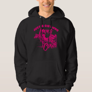 Funny Just Girl Who Liebe Cow Gabe Frauen Kinder C Hoodie