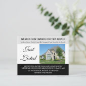 Funny just Listed REAL ANWESEN Postkarte (Stehend Vorderseite)