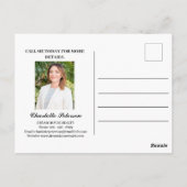 Funny just Listed REAL ANWESEN Postkarte (Rückseite)