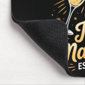 Funny Just Married Newlywed Honeymoon Couple 2026  Mousepad (Ecke)