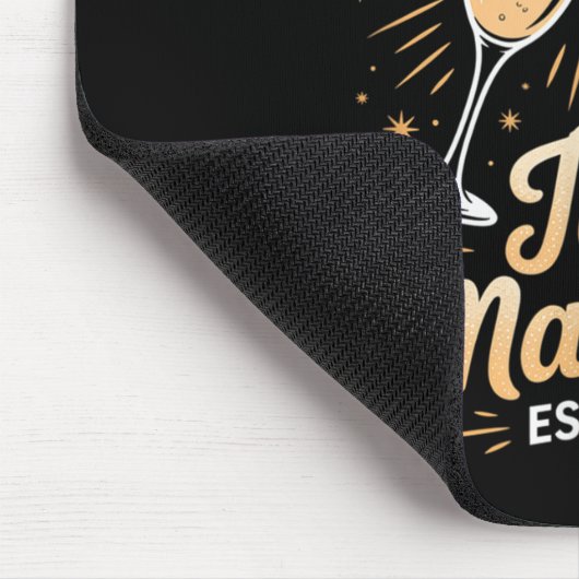 Funny Just Married Newlywed Honeymoon Couple 2026 Mousepad (Ecke)