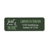 Funny Just Me & The Dog Dark Green (Vorne)