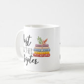 Funny Just weiteres Kapitel Kaffeetasse (Vorderseite Links)