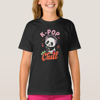 Funny K-Pop and Chill Shirt - Niedlich Anime Panda