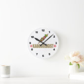 Funny Kabob Runde Wanduhr (Zuhause)