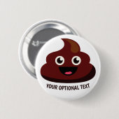 Funny Kack Button 3 : fröhlich (Vorne & Hinten)