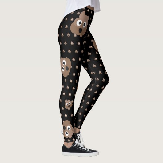 Funny Kack Emojis Leggings (Rechts)