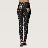 Funny Kack Emojis Leggings (Rückseite)