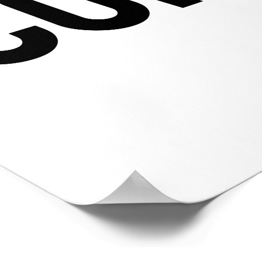 Funny Kack Sign, Funny wall Art Bade Poster (Ecke)