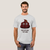Funny KACKTE benutzerdefinierte Text-Shirts & Jack T-Shirt (Vorne ganz)