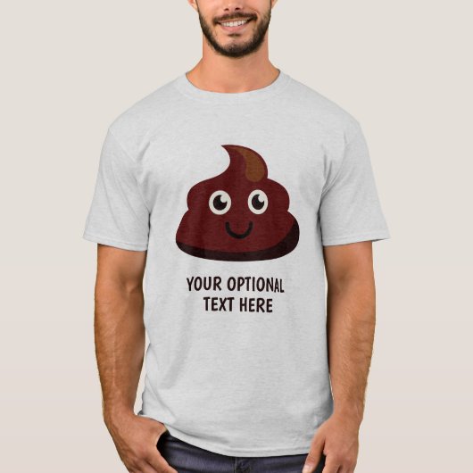 Funny KACKTE benutzerdefinierte Text-Shirts & Jack T-Shirt (Vorderseite)