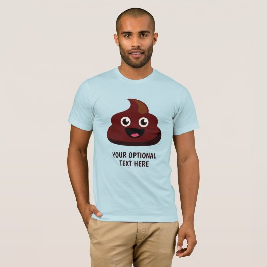 Funny KACKTE benutzerdefinierte Text-Shirts & Jack T-Shirt (Vorne ganz)