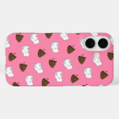 Funny Kackte Emoji & Toilettenpapier Muster Case-Mate iPhone Hülle (Rückseite (Horizontal))