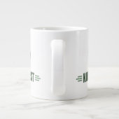 Funny Kale Jumbo-Tasse (Rückseite)