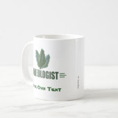Funny Kale Kaffeetasse (Vorderseite Links)