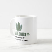 Funny Kale Kaffeetasse (Vorderseite Links)