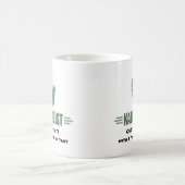 Funny Kale Kaffeetasse (Mittel)