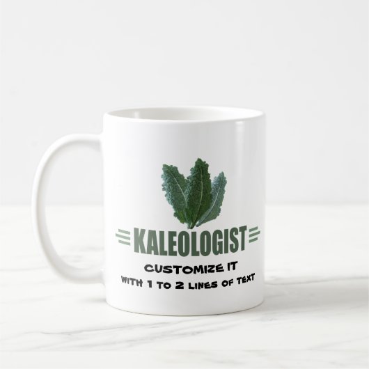 Funny Kale Kaffeetasse (Links)