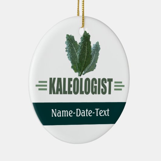 Funny Kale Keramikornament (Rechts)