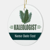 Funny Kale Keramikornament (Links)