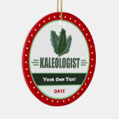 Funny Kale Liebhaber Keramikornament (Rechts)