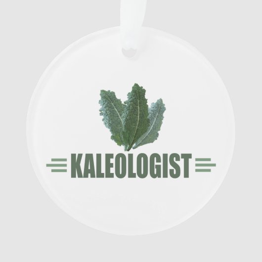 Funny Kale Ornament (Vorderseite)