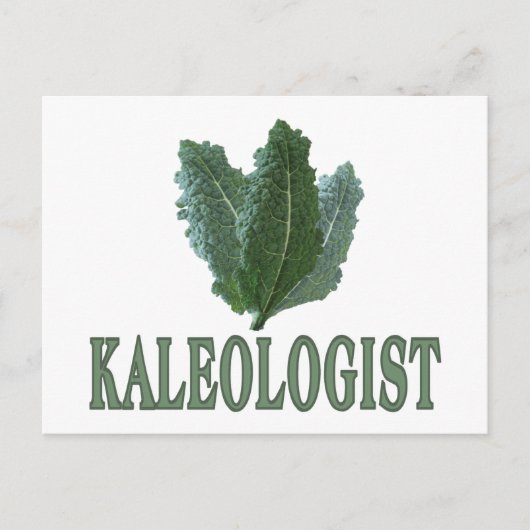 Funny Kale Postkarte (Vorderseite)