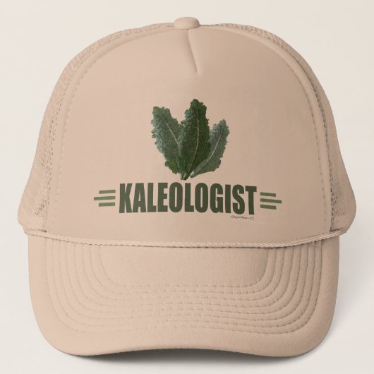 Funny Kale Truckerkappe (Vorderseite)