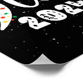 Funny Kamala Harris 2024 Comma La Christmas Poster (Ecke)