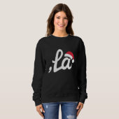 Funny Kamala Harris 2024 Comma La Christmas Sweatshirt (Vorne ganz)