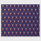 Funny Kamala Harris 2024 Frohe Weihnachtsgeschenke Geschenkpapier (Flach)