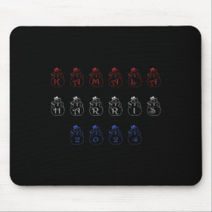 Funny Kamala Harris 2024 Frohe Weihnachtsschreiben Mousepad