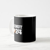 Funny Kamala Harris 2024 Statement Democrat Coconu Kaffeetasse (Vorderseite Links)
