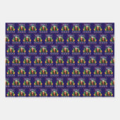 Funny Kamala Harris 2024 Weihnachten Geschenkpapier Set (Vorderseite 3)