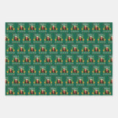 Funny Kamala Harris 2024 Weihnachten Geschenkpapier Set (Vorderseite 2)